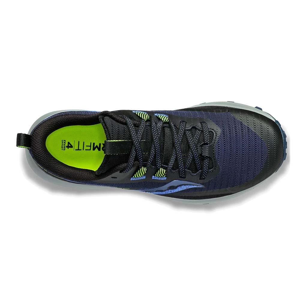 Saucony Women's Peregrine 13 Trail Running Shoe - Night/Fossil - Regular (B) - Image 3