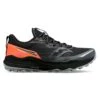 Saucony Women's Xodus Ultra 2 Trail Running Shoe - Black/ViZiOrange - Regular (B)
