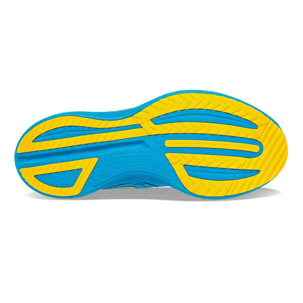 Saucony Men's Endorphin Speed 3 Running Shoe- Ocean/Vizigold- Regular (D) - Image 4