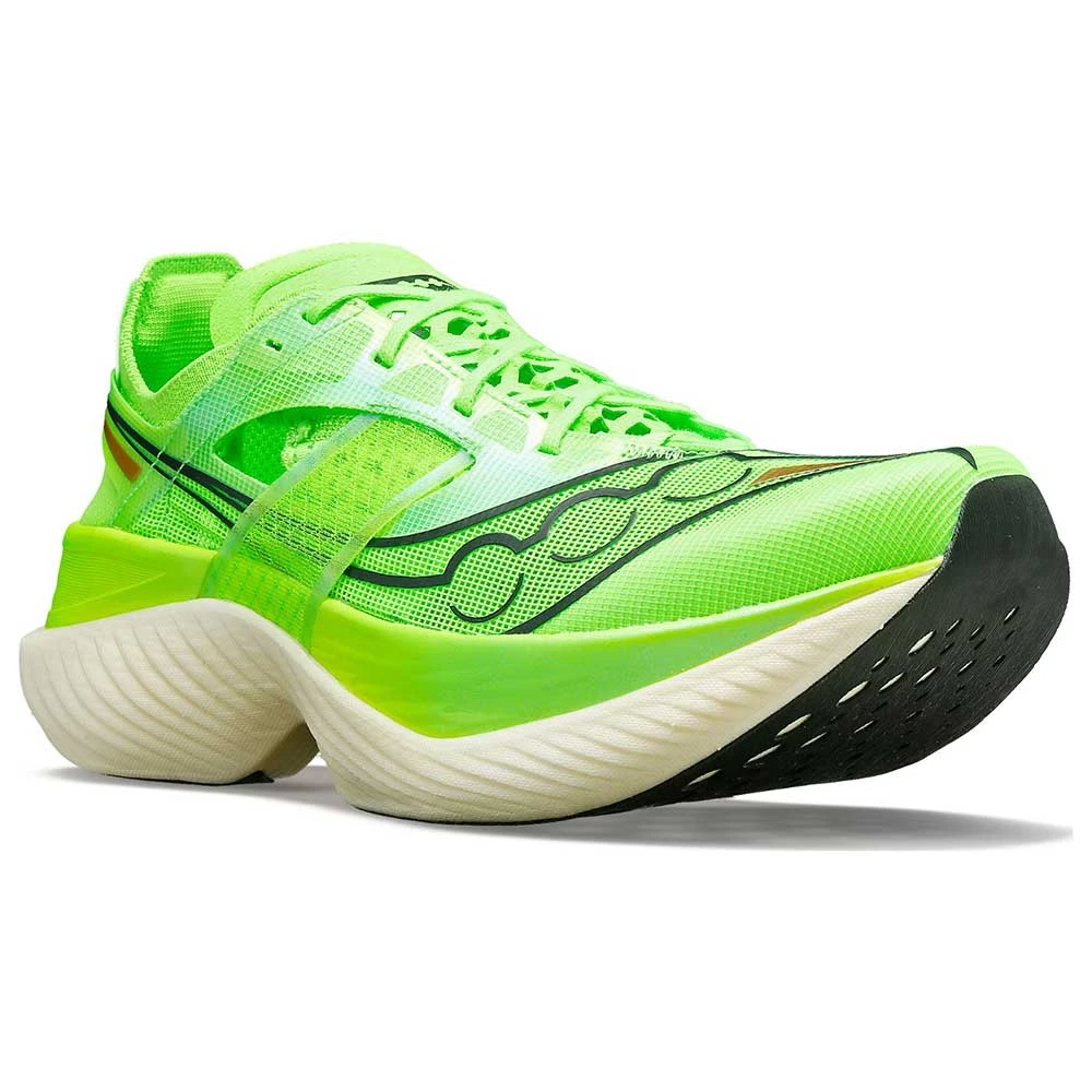 Saucony Men's Endorphin Elite Running Shoe- Slime- Regular (D) - Image 2