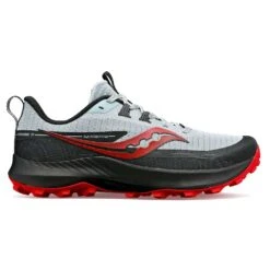 Saucony Men's Peregrine 13 Trail Running Shoe - Vapor/Poppy - Regular (D)