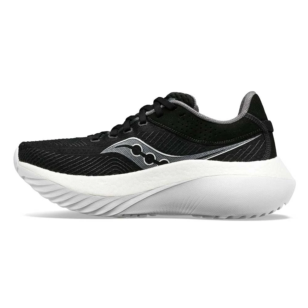 Saucony Men's Kinvara Pro Running Shoe - Black/White - Regular (D) - Image 4