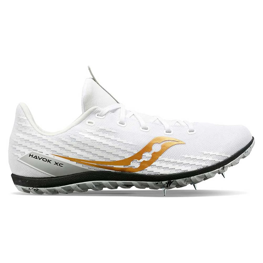 Saucony Men's Havok XC3 Spike -White - Regular (D)