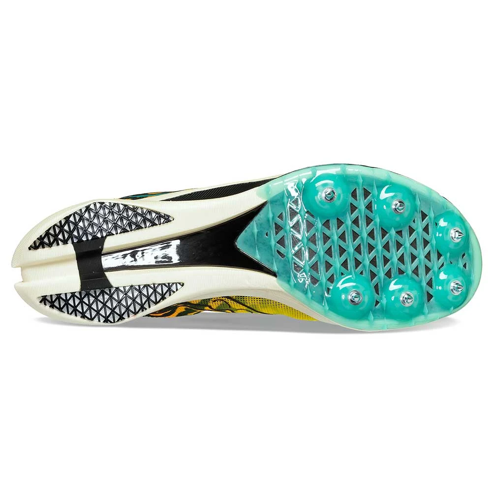 Saucony Men's Endorphin Cheetah Track Spike - Black/ViZi - Regular (D) - Image 5