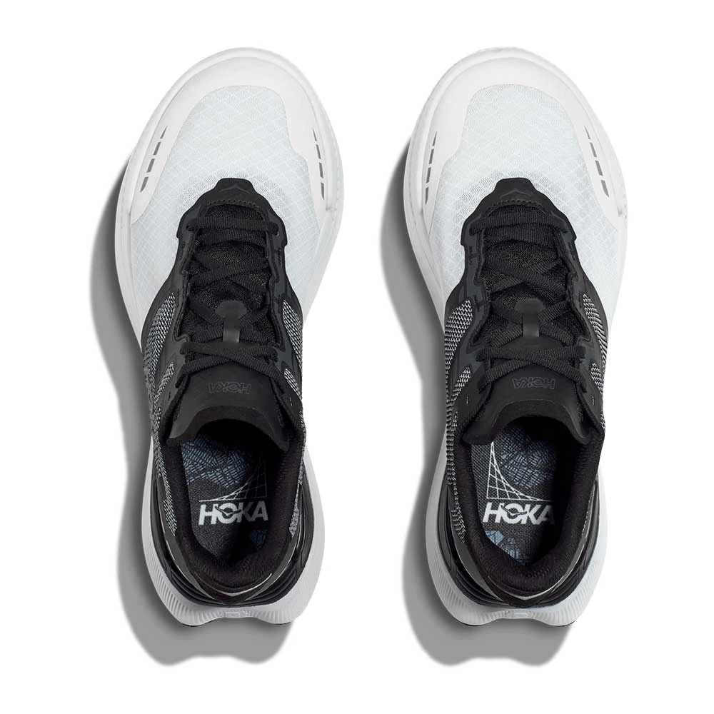 Hoka Unisex Transport X Running Shoe - Black/White- Regular (D) - Image 5