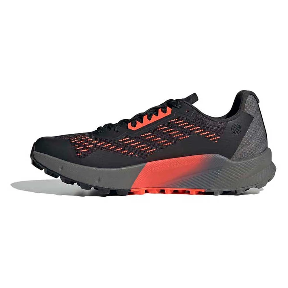 ADIDAS Men's Terrex Agravic Flow 2 Trail Shoe- Core Black/Grey Four/Ftwr White - Regular (D) - Image 3