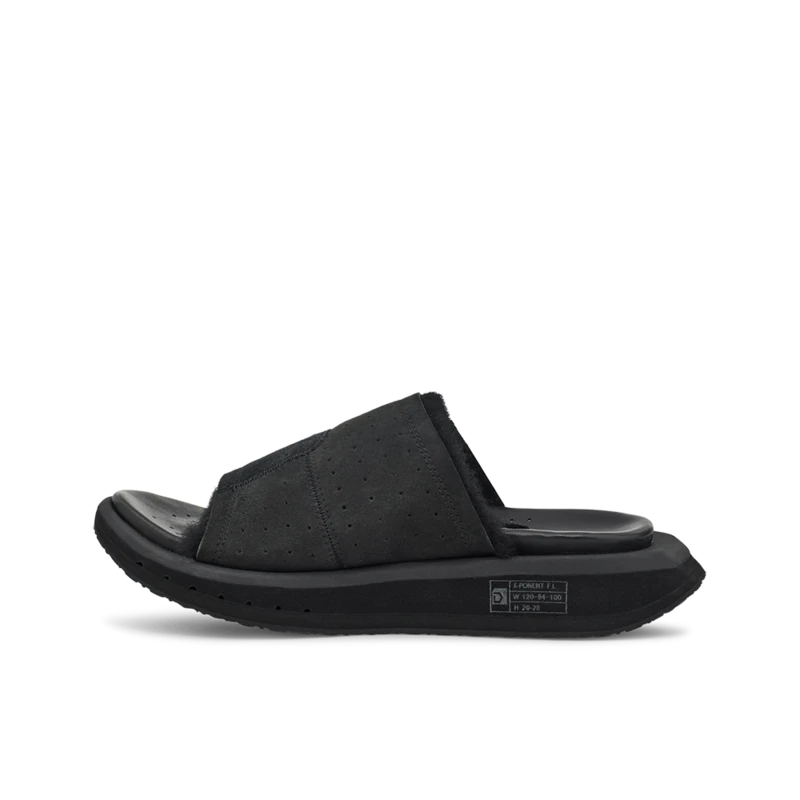 Women's KO-Z Slide Sandal - Black/Dark Grey- Regular (B) - Image 2