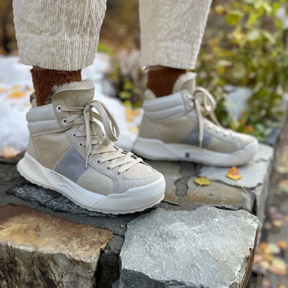 Women's X-Scape SPSK Mid Boot- Blanc/Off White- Regular (B) - Image 7